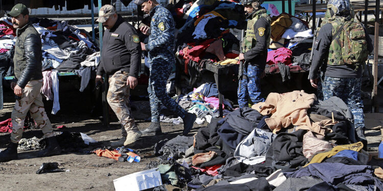 IS Claims Responsibility Of Double Bombings In Baghdad