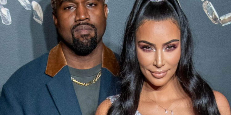 Kim Kardashian & Kanye West Are Communicating A Little As They Live Separate Lives