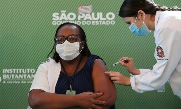 Brazil Kicks Off COVID-Vaccine Rollout With Two Approved Vaccines