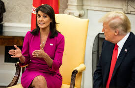 Former US Ambassador To United Nations Nikki Haley Criticizes Donald Trump